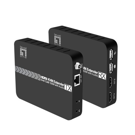 LevelOne HVE-8110 HDMI Over Cat56 Extender - Ultimativ Videokvalitet og Lang Rækkevidde