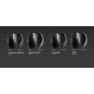 SteelSeries Prime Mini Optisk Trådløs Sort