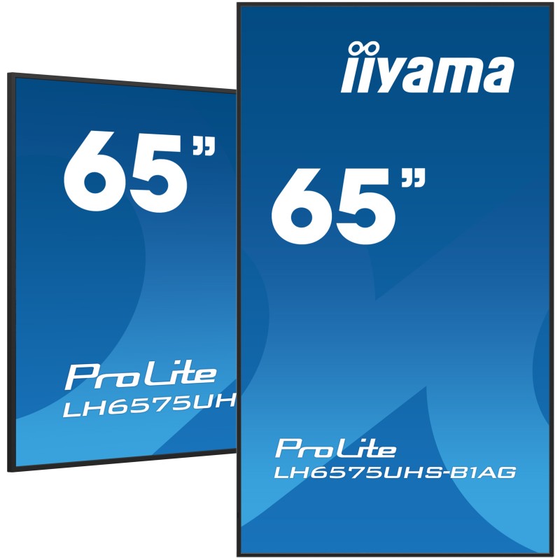 iiyama 65" 3840x2160, UHD IPS panel, iiyama 65" 3840x2160, UHD IPS panel,