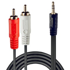 Lindy Audio Cable 2Xphono 3,5 Mm /2M
