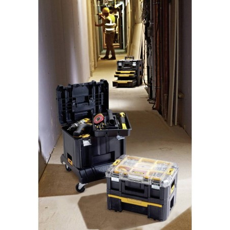 DeWALT TSTAK - Fleksibel Opbevaring med Uovertruffen Holdbarhed | Varenummer: 3253561712296