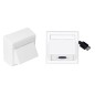 Vivolink Wall Connection Box USB 3.0