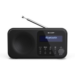 Sharp DR-P420 Portable Digital Black - Kompakt og Effektiv Løsning | DRP420BK