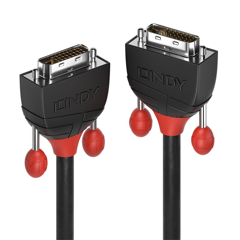 Lindy 1m DVI-D Dual Link Cable, Lindy 1m DVI-D Dual Link Cable,