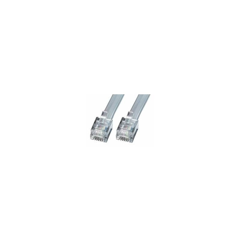 Lindy 5m RJ12 Cable 6P6C