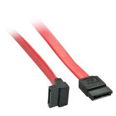 Lindy IntSATA III Cable with 90 - Højhastigheds SATA-kabel til pålidelig dataoverførsel | Varenr: 33352