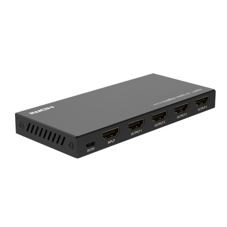 MicroConnect 4K@60Hz HDMI Splitter 1x4,