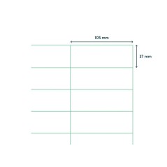Capture A4 label 105x37 mm. 16 labels