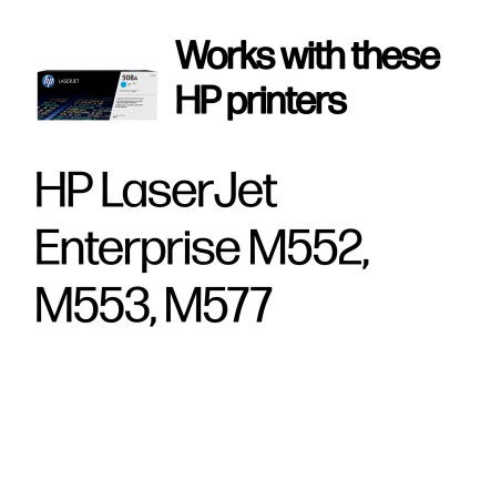 HP Toner Cyan Pages 5.000 508A
