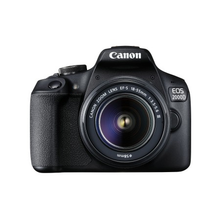 Canon CAMERA EOS 2000D 18-55SB1301 – Perfekt Begynderkamera, Varenr. 2728C013