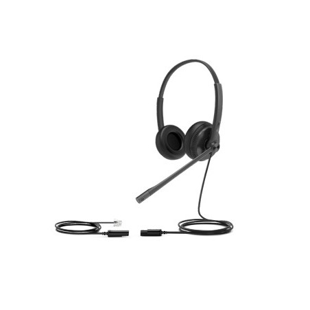 Yealink SIP accsQDRJ YHS34 Lite - Komfortabelt og Slidstærkt Headset (Varenummer: 1308029)