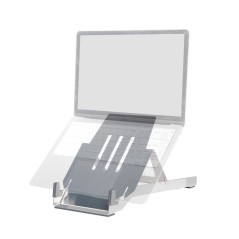 R-Go Tools Riser Basic Laptop Stand – Ergonomisk og Justerbar Bærbar Stander | RGORIBASI