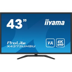 iiyama 43" UHD Skærm X4373UHSU-B1 - Enestående Billedkvalitet og Avancerede Funktioner