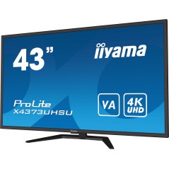 iiyama 43" UHD Skærm X4373UHSU-B1 - Enestående Billedkvalitet og Avancerede Funktioner