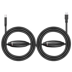 Lindy 10m USB 3.0 Active Cable (43098) - Højhastigheds, Langdistance, Pålidelig Tilslutning