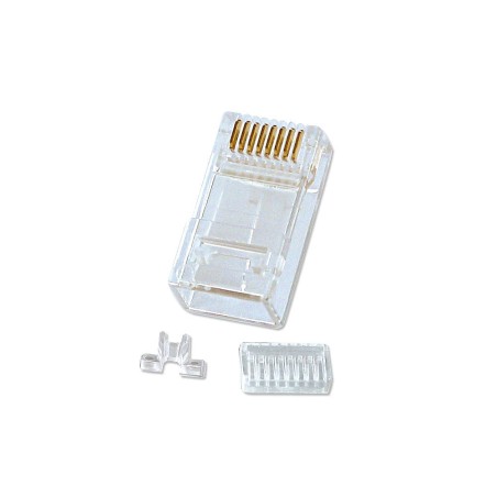 Lindy RJ-45 Male Connector 8 Pin (62430) - Høj Kvalitet & Nem Tilslutning