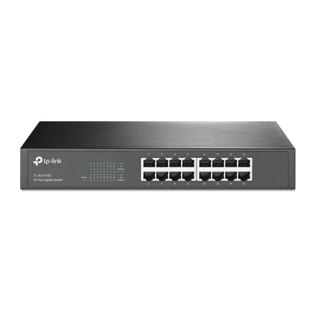 Effektiv Netværkshåndtering med Omada 16-Port Gigabit ECO-Switch TL-SG1016D - Energibesparende og Pålidelig!