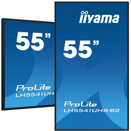 iiyama 55" 3840x2160 4K UHD IPS Monitor (LH5541UHS-B2) - Stunning Visuals, Superior Performance