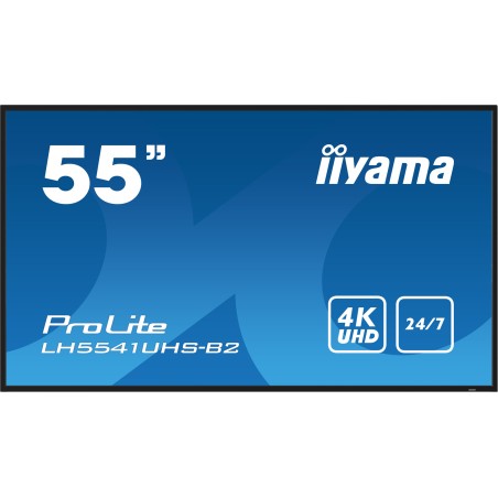 iiyama 55" 3840x2160, 4K UHD IPS