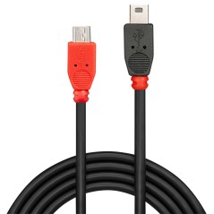 Lindy Usb 2.0 Cable Micro-B/ Mini-B
