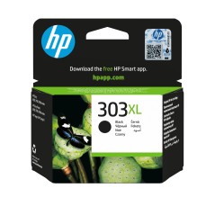 HP 303XL High Yield Black (T6N04AE) Blækpatron - Maksimal Printkapacitet og Skarp Kvalitet