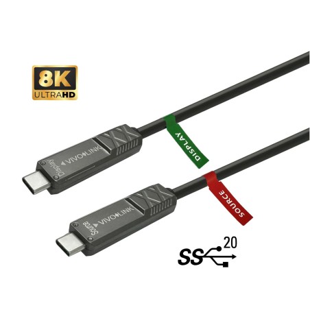 Vivolink USB-C to USB-C Cable 10m for
