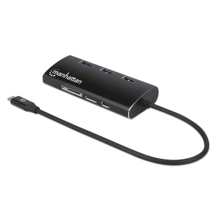 Manhattan Usb-C Dock/Hub With Card