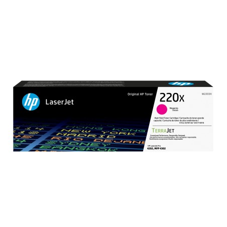 HP 220X Magenta Original W2203X - Høj kvalitet toner til skarp og levende farver