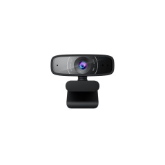 Asus C3 Webcam 1920x1080 Pixels - Perfekt Billedkvalitet og Fleksibelt Design - Varenr: 90YH0340-B2UA00