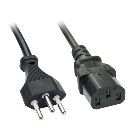High-End Lindy 3m CH to C13 Mains Cable - Premium Kvalitet 30418