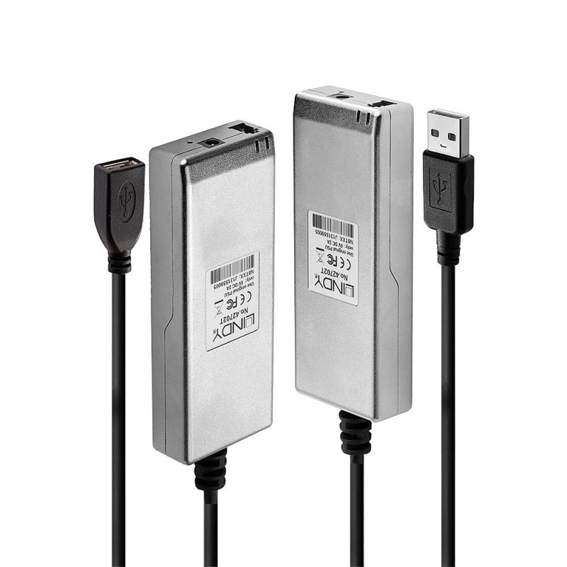 Lindy Usb 2.0 Mm Fibre Optic