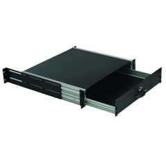 Lanview by Logon - rack keyboard drawer - general use lockable - 2U