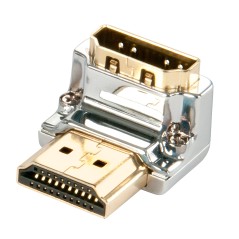 Lindy Cromo HDMI Adapter 90° Down - Optimal Billedkvalitet | Varenummer: 41505