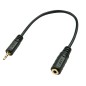 Lindy Audio Adapter Cable 2,5M/3,5F Lindy Audio Adapter Cable 2,5M/3,5F