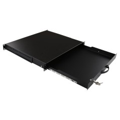 Lanview by Logon - rack keyboard drawer - general use lockable - 1U