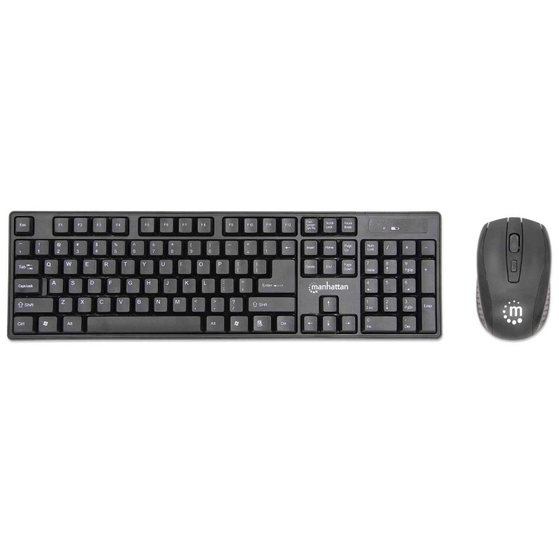 Manhattan Keyboard Mouse Included Rf