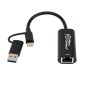 MicroConnect Premium USB-C / A to RJ45