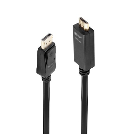 Lindy 05M Displayport To Hdmi 36920 - Premium Kabel til Krystalklar Billedkvalitet