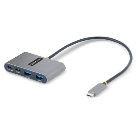 StarTechcom 4-Port USB-C Hub med 100W - Effektiv og Alsidig Forbindelse | 5G2A2CPDB-USB-C-HUB