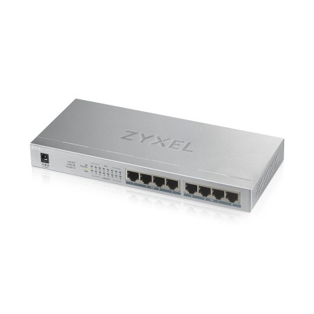 Effektiv Netværksløsning med Zyxel GS1008-HP 8 Port Gigabit Switch - GS1008HP-EU0101F
