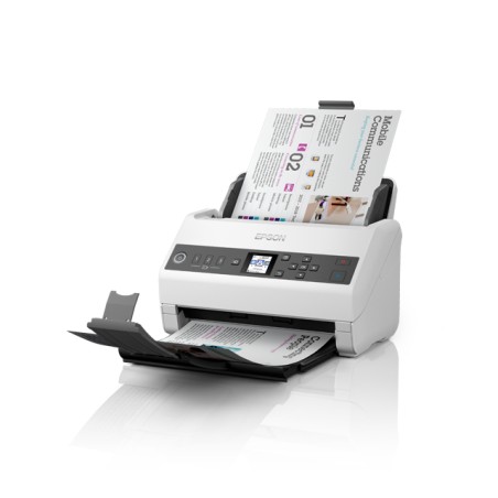 Effektiv og pålidelig Epson DS-730N Sheet-Fed Scanner 600 - B11B259401