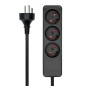 ProXtend Danish Power Strip 3-way 3M ProXtend Danish Power Strip 3-way 3M