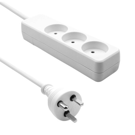 Kvalitets ProXtend Danish Power Strip 3-way 5M - Fleksibel og sikker strømfordeling - Varenummer: K3-KIT05WT