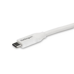 Højtydende StarTech.com USB-C til USB-C Kabel | 5A PD | USB2C5C4MW