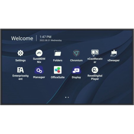 ViewSonic CDE4330 - 43" 4K UHD LED Skærm | Imponerende Billedkvalitet og Alsidig Funktionalitet