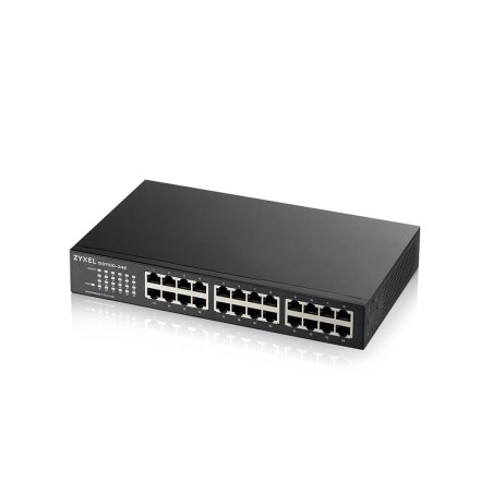 Zyxel GS1100-24E 24 Port Gigabit Switch - Optimal Ydeevne og Pålidelig Forbindelse | GS1100-24E-EU0103F