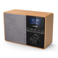 Philips Radio Portable Digital Black,