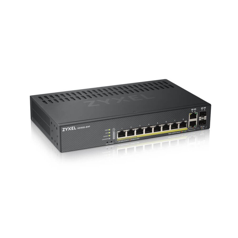 Zyxel GS1920-8HPv2, 10 Port Smart