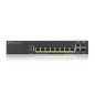 Zyxel GS1920-8HPv2, 10 Port Smart