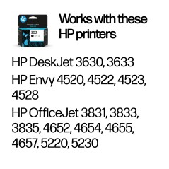 HP 302 Black Original Ink
